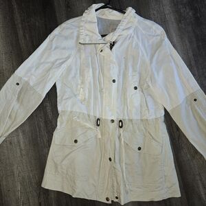 LOFT Cream Utility Jacket for Women